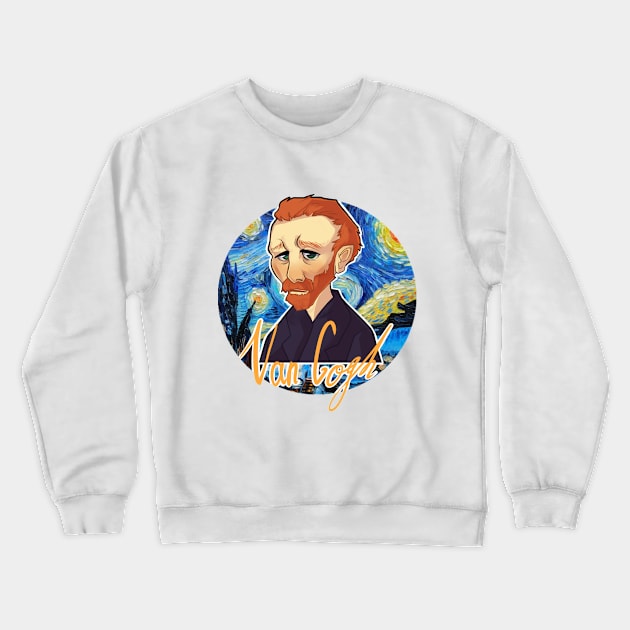 van gogh Crewneck Sweatshirt by PurryMuch6